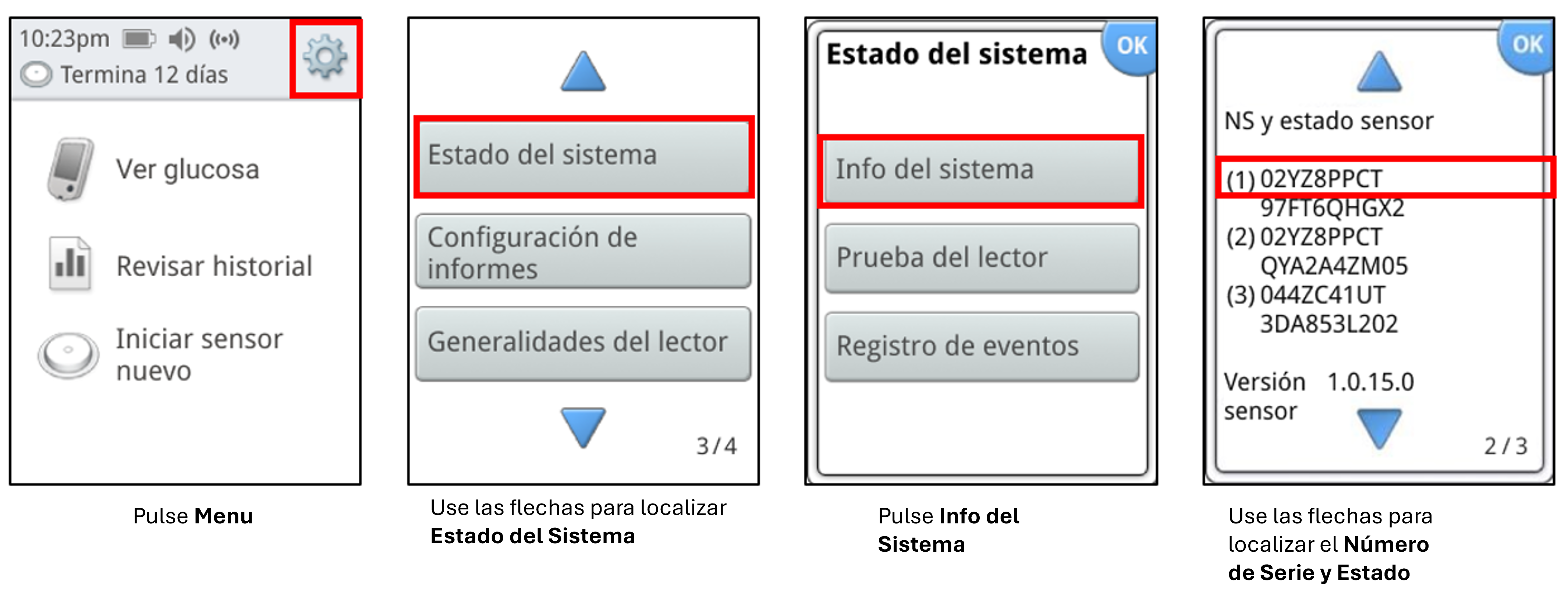 sensor serial number
